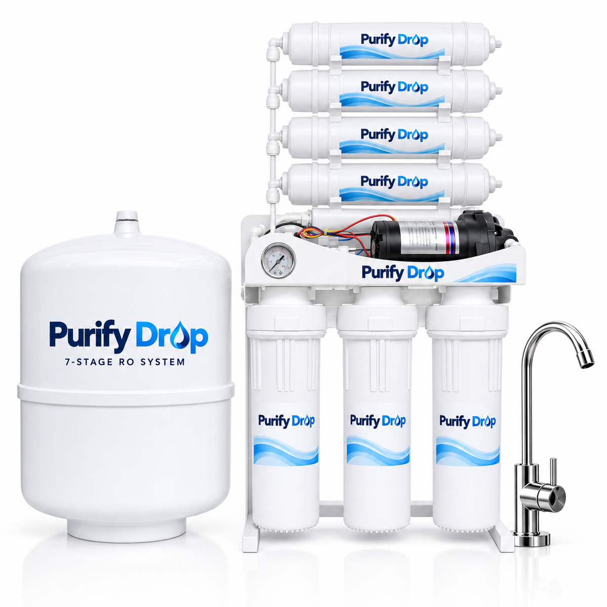 Purify 7 Stage RO Plant for Home in Pakistan